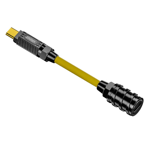 0.2m 140W Fast Charging 20Gbps 8K 60Hz USB3.2 Type-C Female to Male Data Cable - 1