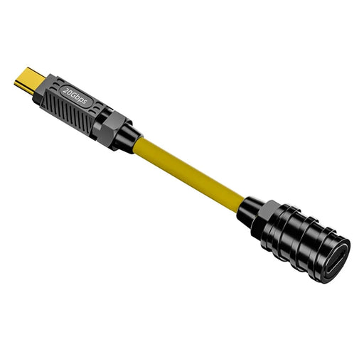 0.2m 140W Fast Charging 20Gbps 8K 60Hz USB3.2 Type-C Female to Male Data Cable - 1