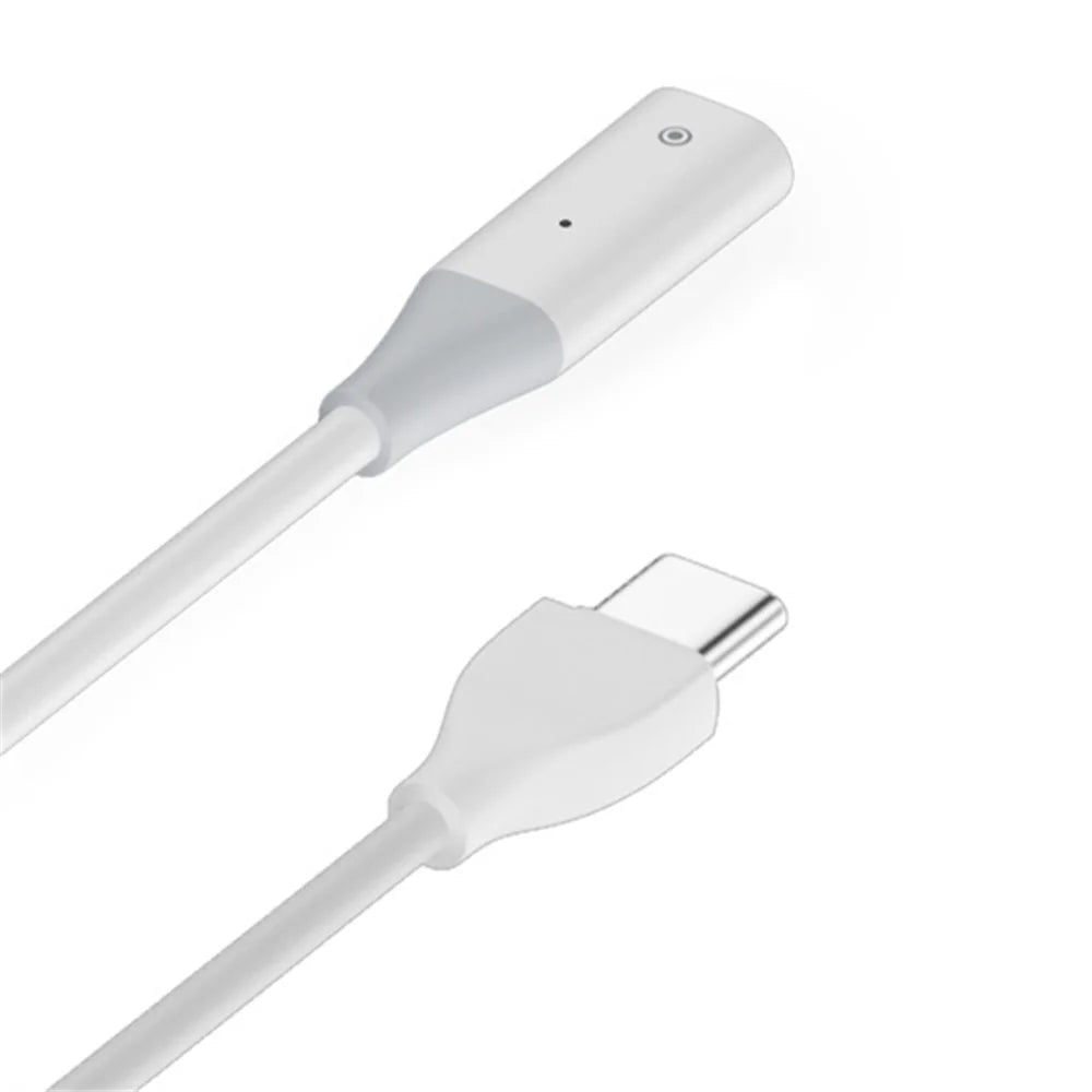 USB-C Adapter Cable for Apple Pencil (1st Generation) 50cm Charging Cable with Indicator Light - 1