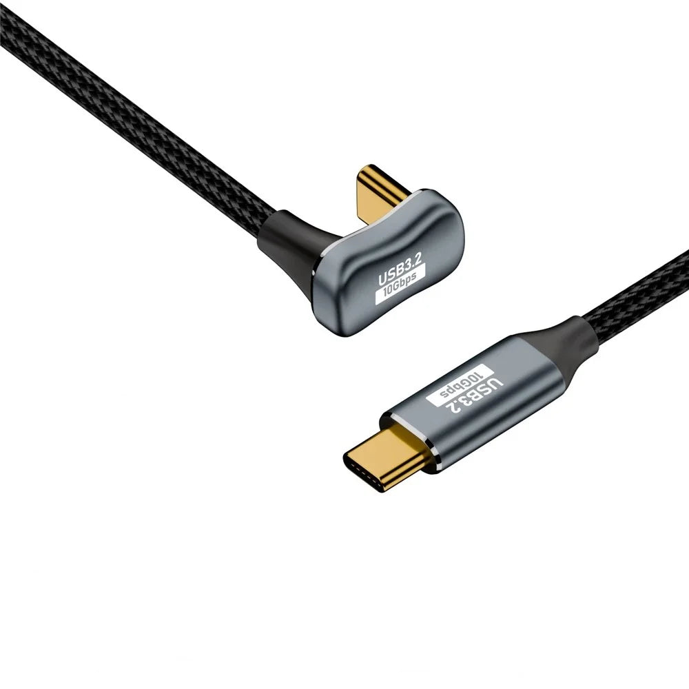 0.5m USB 3.2 Gen 2 10Gbps Data Transfer Cable Type-C Male to Male Charging Audio Cable - 1
