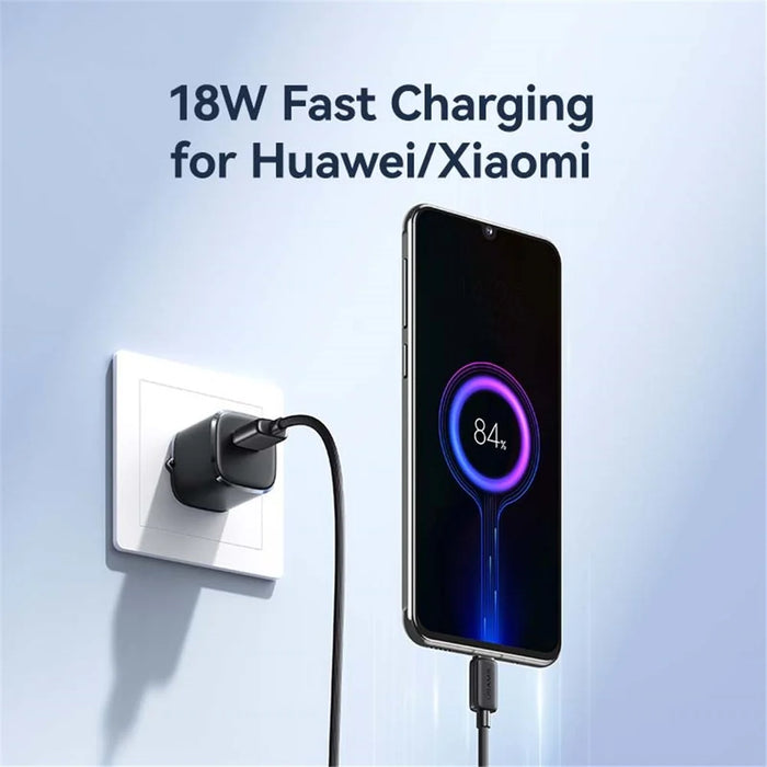 USAMS US-SJ690 1m Micro USB 2A Fast Charging Cable Copper Wire 480Mbps Data Transmission Cord - Black - 4