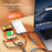 ENKAY USB / Type-C to iP / Type-C / Micro USB 5A Fast Charging Cable Nylon Braided Data Cable - 1.2m - 4