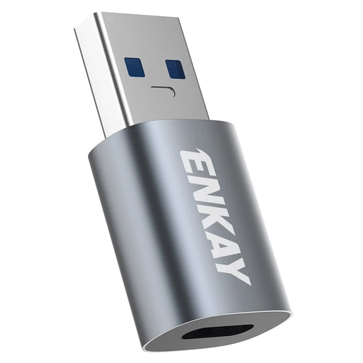 ENKAY ENK-AT118 USB 3.1 Male to Type-C Female Converter Data Transfer Fast Charging Adapter - 1