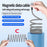 1m USB A to Type-C 480Mbps Magnetic Data Cable 18W Charging Wire for Mobile Phones - 2