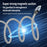 1m USB A to Type-C 480Mbps Magnetic Data Cable 18W Charging Wire for Mobile Phones - 3