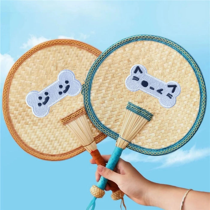 Cute Cartoon Expression Embroidered Patches Creative Self-Adhesive Appliques DIY Craft Decorations - No.1 - 3