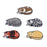 Cute Sleeping Cat Embroidered Patches Creative Self-Adhesive Appliques DIY Craft Decorations - No.1 - 3