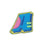 Cute Colorful English Letters Embroidered Patches Creative Self-Adhesive Appliques DIY Craft Decorations - A - 1
