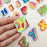 Cute Colorful English Letters Embroidered Patches Creative Self-Adhesive Appliques DIY Craft Decorations - A - 3