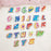 Cute Colorful English Letters Embroidered Patches Creative Self-Adhesive Appliques DIY Craft Decorations - A - 7