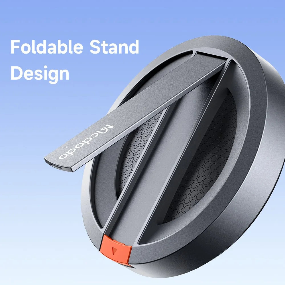 MCDODO CH-550 15W Magnetic Phone Wireless Charger with Foldable Stand - 4