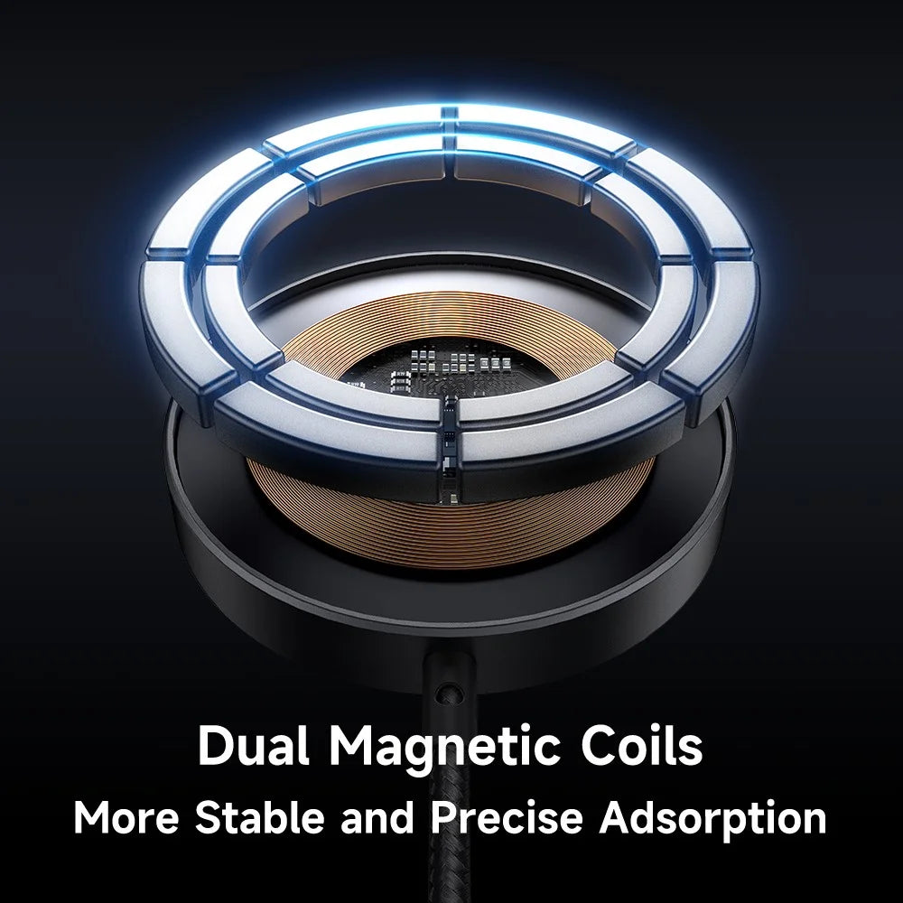 MCDODO CH-550 15W Magnetic Phone Wireless Charger with Foldable Stand - 5