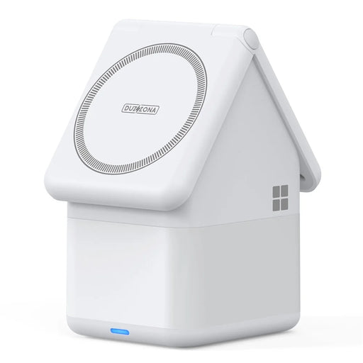 DUZZONA W20 15W Wireless Charging Station 4-in-1 Multi Charger for iPhone 16 Series / Apple Watch 10 / AirPods 4 - White - 2