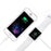 122cm USB to Type-C / 8-pin / Micro / Square Watch Wireless Charger Splitter Cable for Apple Watch / Phone, with Decoding Chip - Black - 4