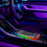 Car Anti-Slip Phone Charging Pad Button Control RGB Light Wireless Charger with 0.3m USB Cable (Square) - 7