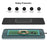 Car Anti-Slip Phone Charging Pad Button Control RGB Light Wireless Charger with 1m USB Cable (Square) - 3