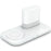 Phone Charging Station Earphone Wireless Charger Nightstand Lamp Home Decoration Birthday Gift - White - 1