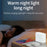 Phone Charging Station Earphone Wireless Charger Nightstand Lamp Home Decoration Birthday Gift - White - 6