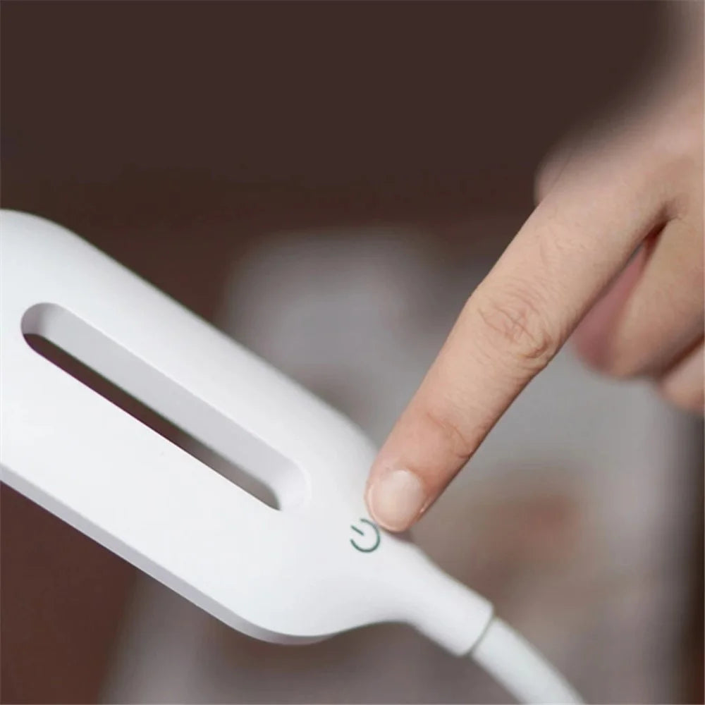 HT-330 3-in-1 15W Phone Holder Wireless Charger Pen Holder Gooseneck LED Table Lamp - Black - 5