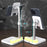 HT-531 15W Wireless Charger with Night Light Phone Bracket USB + Type-C Power Socket - White - 5