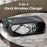 HT-331 2-in-1 15W Desktop Wireless Charger Dimmable Alarm Clock with Snooze Function - Black - 3