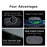 YN-102 Wireless Charger Dual Charging Pad for iPhone AirPods Samsung - Black - 4