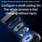 YN43 For iPhone / AirPods / Apple Watch Magnetic Wireless Charger Stand Built-In Cooling Fan - 4