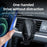 Mirror Surface Car Air Vent Clip Mobile Phone Holder 15W Fast Charging Wireless Charger - 3