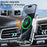 C8 15W Car Air Vent Phone Holder Wireless Charger Metal Charging Bracket - Grey - 5