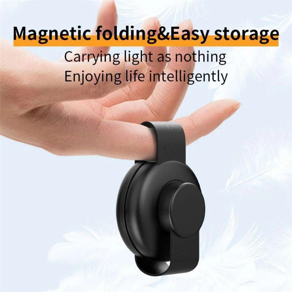 W-162 3-in-1 Foldable Charging Dock Magnetic Wireless Charger for iWatch / AirPods / Phone - White - 4