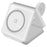 W-126 3 In 1 Wireless Magnetic Charging Station Phone Charging Pad Foldable Watch Earphone Charger - White - 1