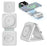 W-126 3 In 1 Wireless Magnetic Charging Station Phone Charging Pad Foldable Watch Earphone Charger - White - 2