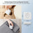 W-126 3 In 1 Wireless Magnetic Charging Station Phone Charging Pad Foldable Watch Earphone Charger - White - 7