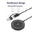 W104 USB+Type-C Interface Wireless Charger 15W Wireless Charging Pad - Black - 2
