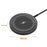 W104 USB+Type-C Interface Wireless Charger 15W Wireless Charging Pad - Black - 4