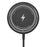 W104 Round Magnetic Wireless Charger 15W Phone Wireless Charging Pad with Type-C Cable - Black - 1