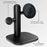 W98 15W Wireless Charger Stand with Light for Apple Watch AirPods iPhone - White - 3