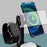 W98 15W Wireless Charger Stand with Light for Apple Watch AirPods iPhone - White - 5