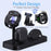 B25 For Samsung Watch Wireless Charger Phone Earphone Direct Charge Stand - White - 3