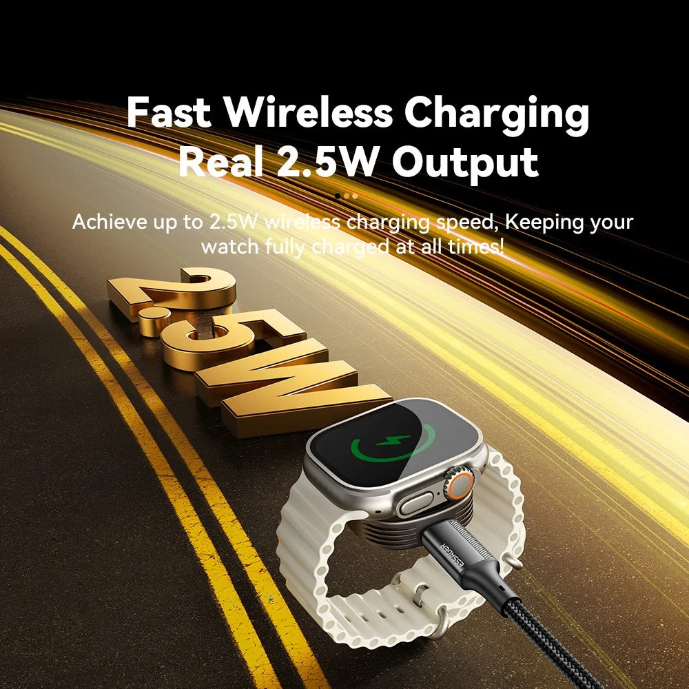 ESSAGER EDWXTL-BY0A-P Zinc Alloy Wireless Charger Bracelet Charging Dock Station - 3