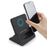 CY-600 15W Fast Charging Dock Vertical Wireless Charger for Apple Xiaomi Samsung (1st Generation) - Black - 1