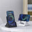 CY-600 15W Fast Charging Dock Vertical Wireless Charger for Apple Xiaomi Samsung (1st Generation) - Black - 2