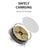 WIWU W009 Magnetic Wireless Charger Round Phone Charging Pad with Type-C Cable - 5