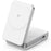 YF-M29 Qi2 Certified 2-in-1 15W Magnetic Wireless Charger with Aluminum Alloy Frame for Earbuds  /  iPhone - White - 2