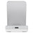 YF-M29 Qi2 Certified 2-in-1 15W Magnetic Wireless Charger with Aluminum Alloy Frame for Earbuds  /  iPhone - White - 3