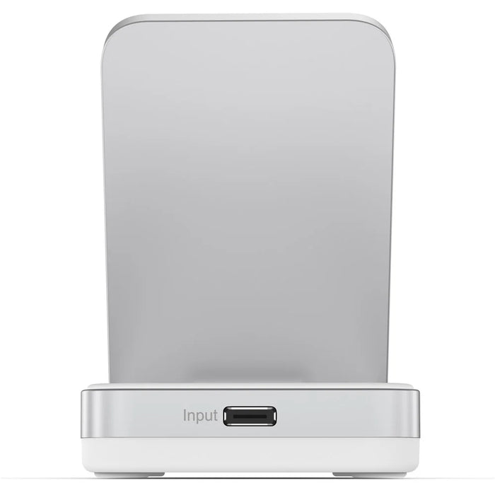 YF-M29 Qi2 Certified 2-in-1 15W Magnetic Wireless Charger with Aluminum Alloy Frame for Earbuds  /  iPhone - White - 3