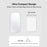 YF-M29 Qi2 Certified 2-in-1 15W Magnetic Wireless Charger with Aluminum Alloy Frame for Earbuds  /  iPhone - White - 6