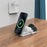 YF-M27 3 in 1 Qi2 Magnetic Wireless Charger Aluminum Alloy Frame 15W Foldable Charging Station for iPhone / Apple Watch / AirPods - White - 5