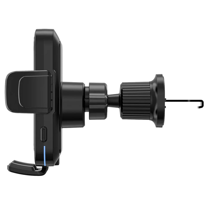 WIWU CH-321 Car Air Vent Phone Bracket 15W Wireless Charger Auto Clamping Phone Holder - 2