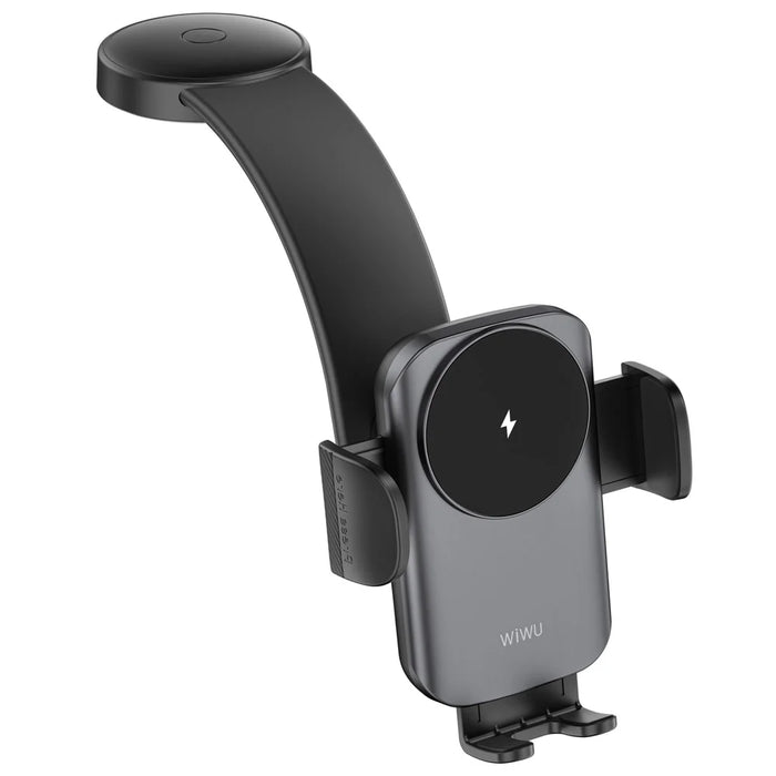 WIWU CH-322 Car Bracket 15W Wireless Charger Auto Clamping Phone Holder - 6